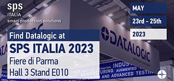 Datalogic presents digitalization solutions for seamless traceability, at SPS Italy